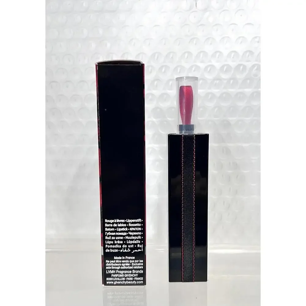 Givenchy Rouge Interdit #25‎ Revelateur Ltd. Ed. Marble Lipstick (Red) NIB